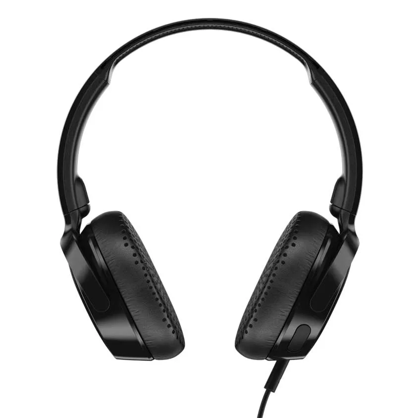 wired headphones black